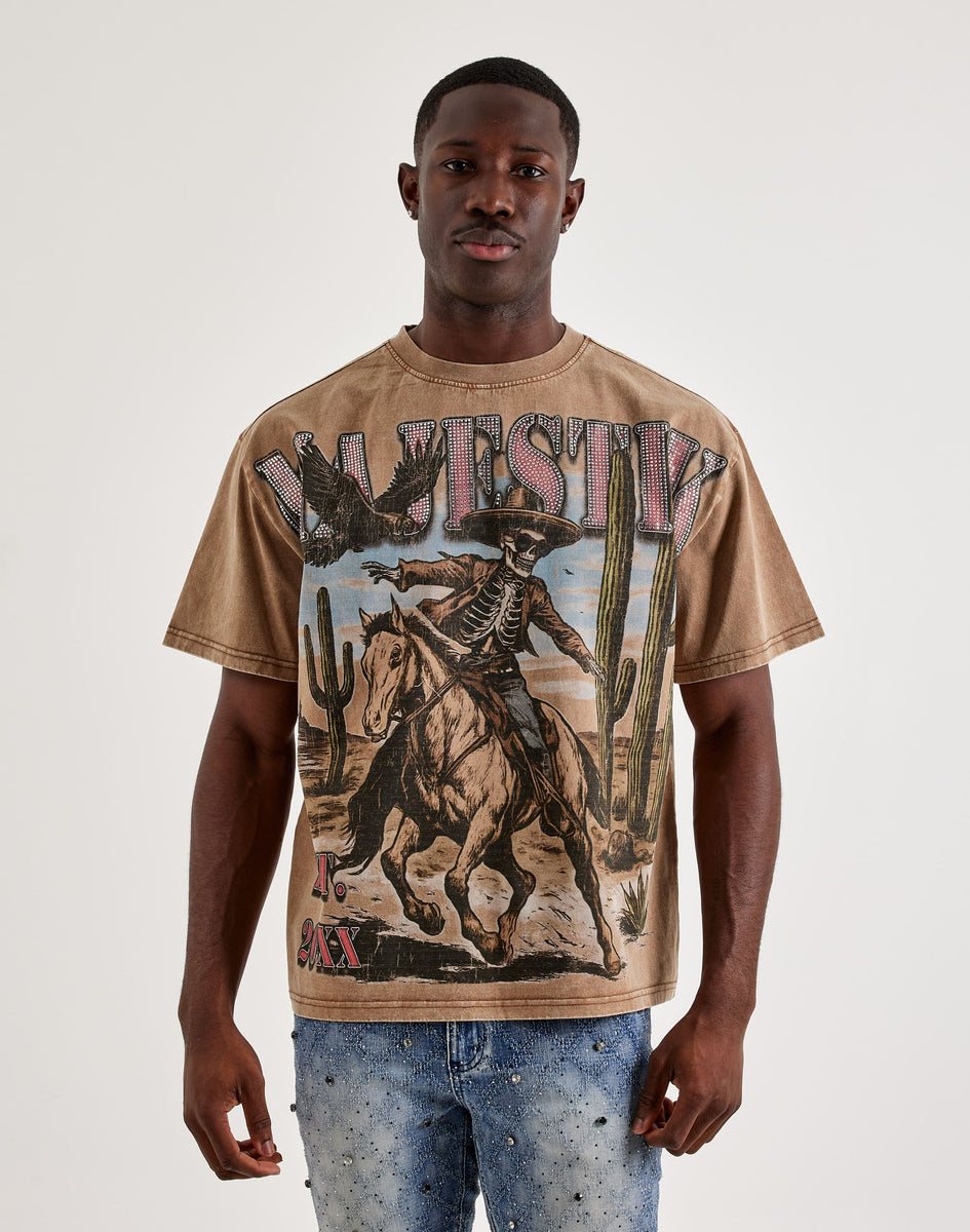 choco‼︎ muveil ファー付き MA-1 &JAM Tシャツ majestik_TD2595_20-_20BROWN_M-