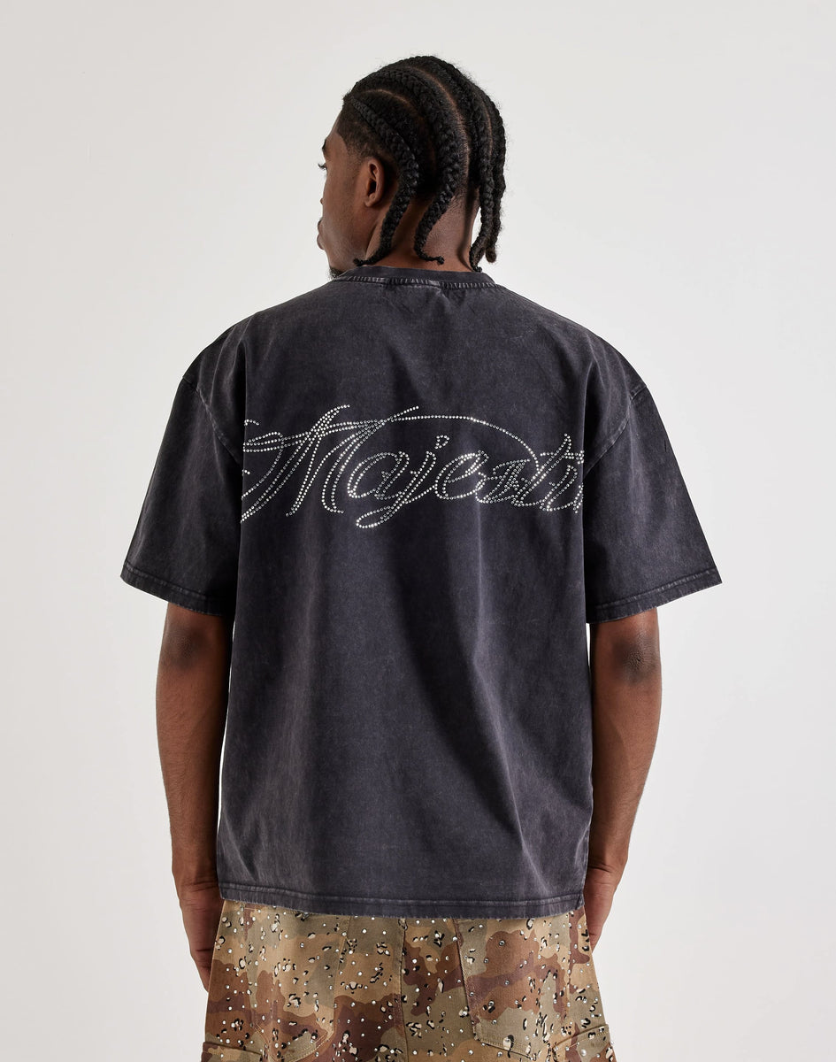 Majestik Garment Dyed Prayers Tee – DTLR