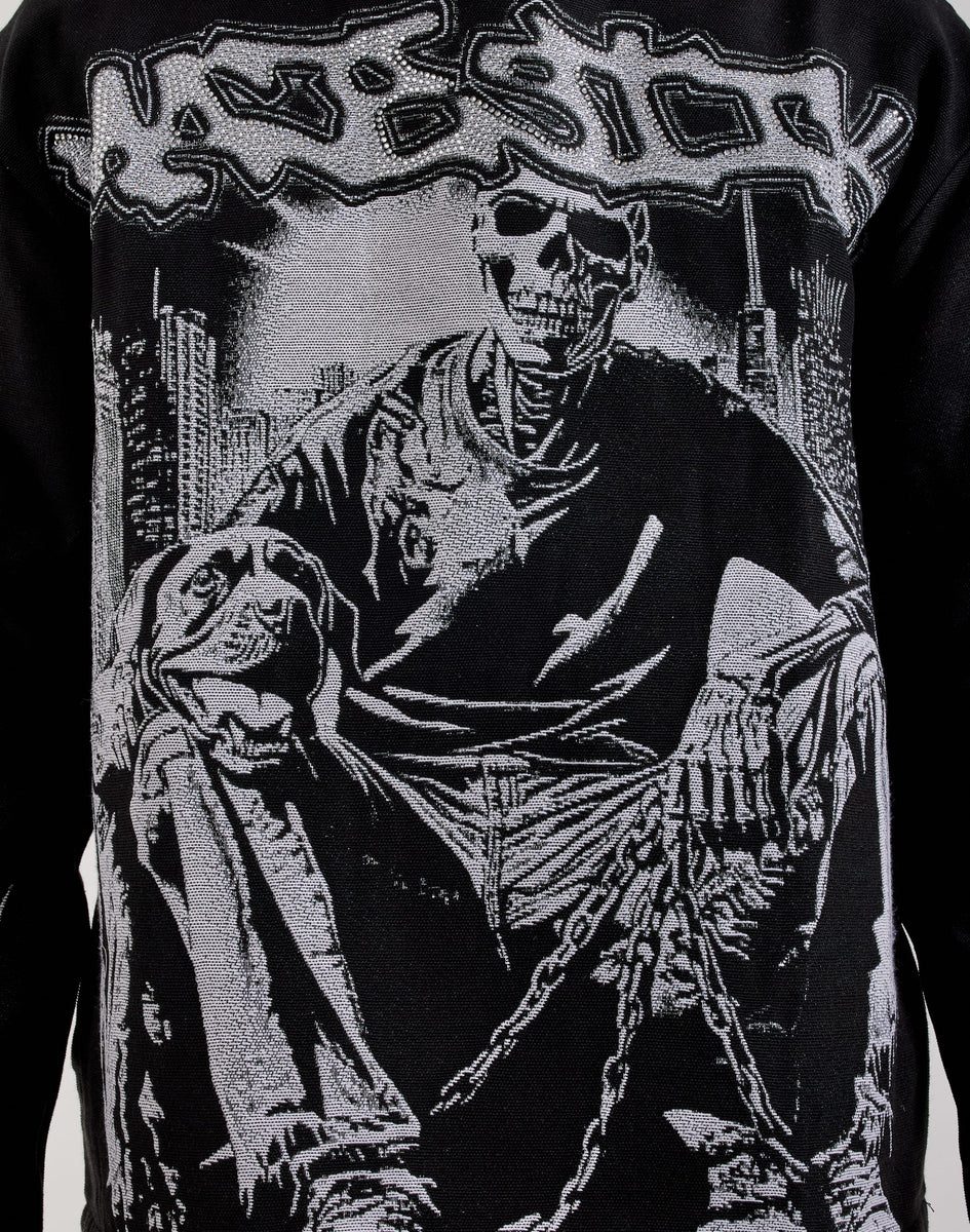 Majestik Skull Tapestry Hoodie – DTLR