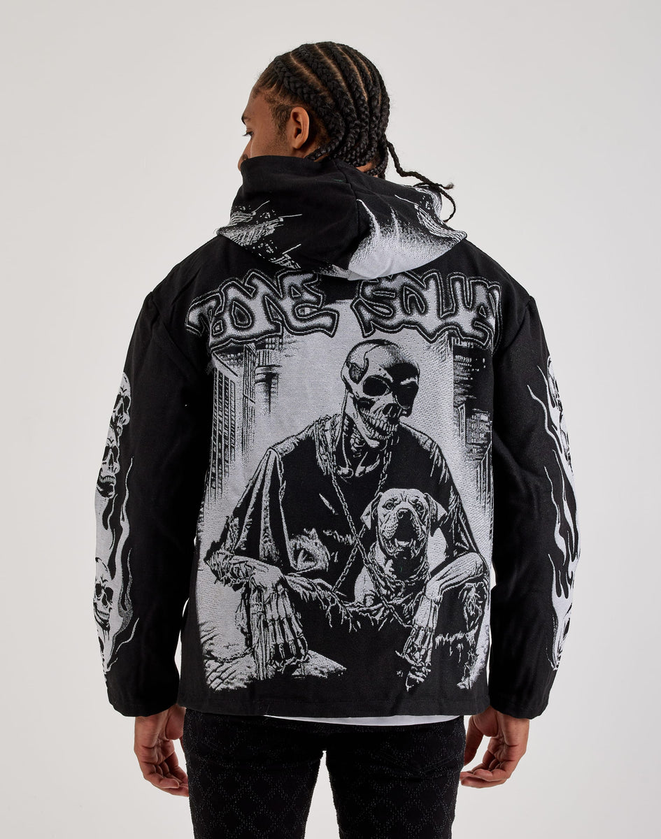Majestik Skull Tapestry Hoodie – DTLR