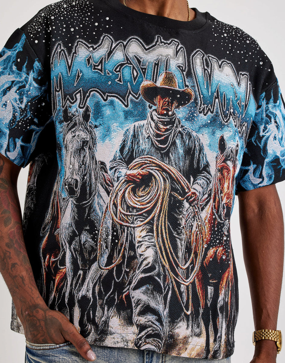 Majestik Never Run Out Tapestry Tee – DTLR