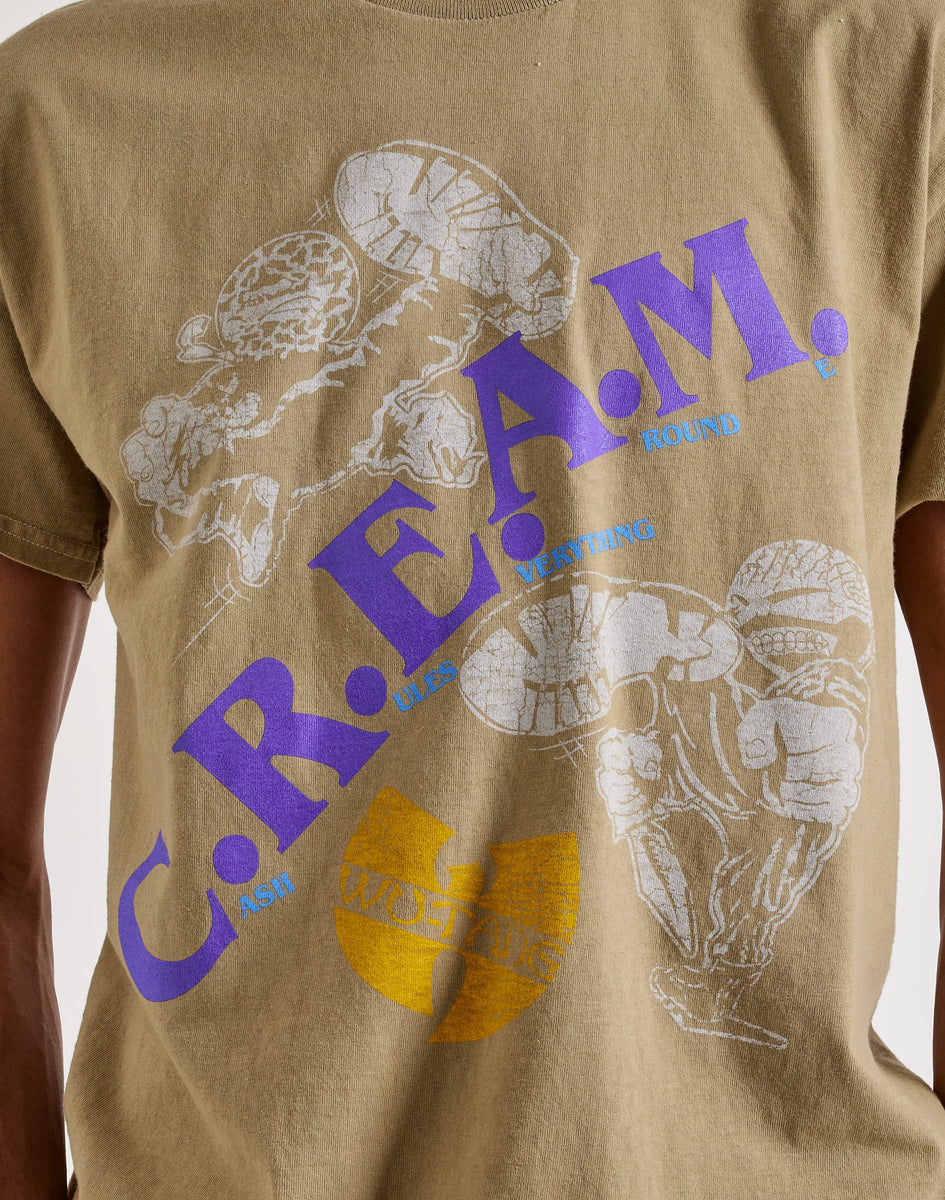 wu-tang clan c.r.e.a.m スウェット 00s 激レア Merch Traffic Wu-Tang Clan C.R.E.A.M. Tee – DTLR