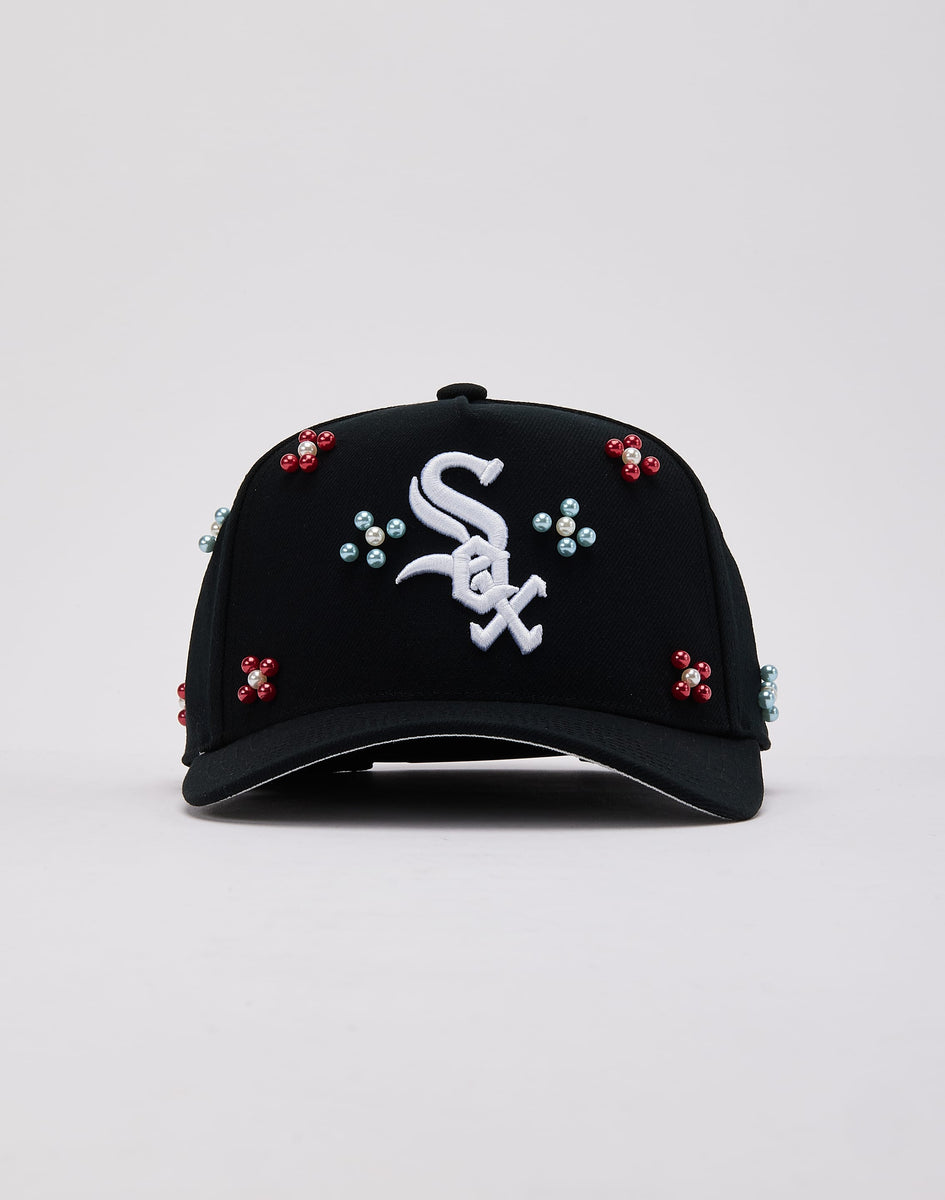 Mitchell & Ness MLB Chicago White Sox Beaded Pro Pinch Snapback
