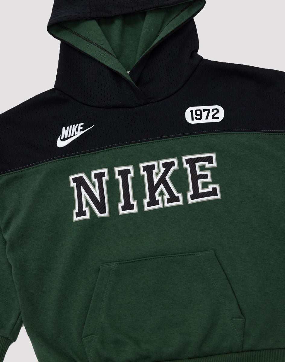 dark green nike hoodie vintage