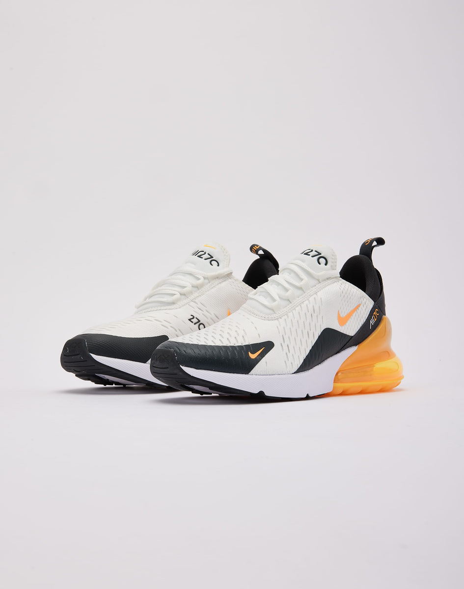 nike air max 270 womens white orange