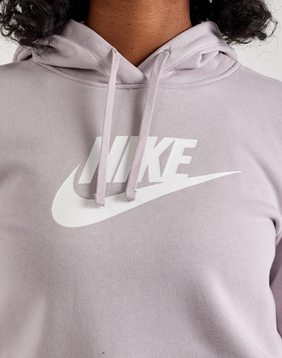 womens light grey nike hoodie