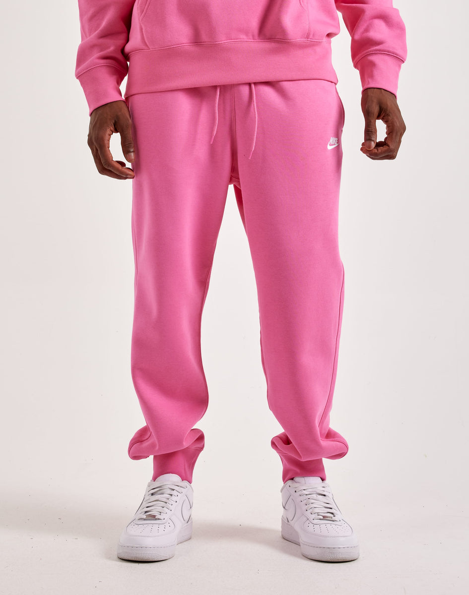 pink nike joggers mens