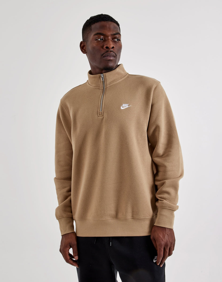 トップス CLN Nike Sportswear Club 1/2-Zip Fleece Top – DTLR