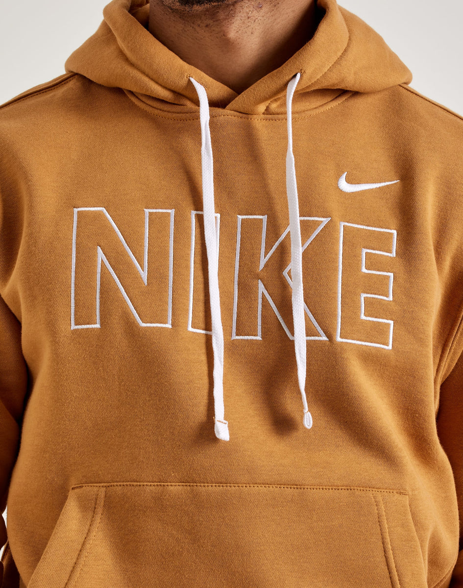 brown nike pullover