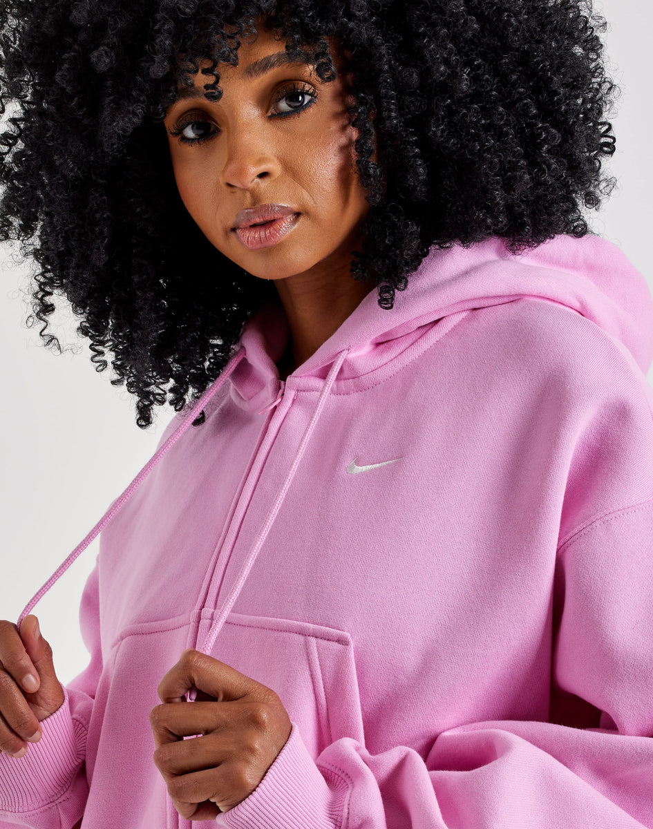 Nike Studio Fleece Medium-Weight Cropped Full-Zip Hoodie – DTLR