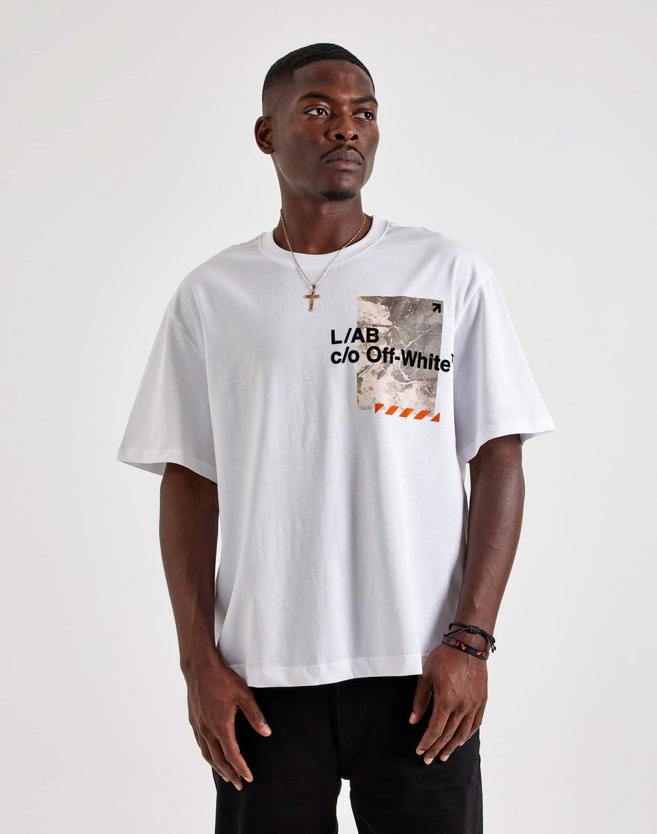Off-White L/AB Camo Logo Tee – DTLR
