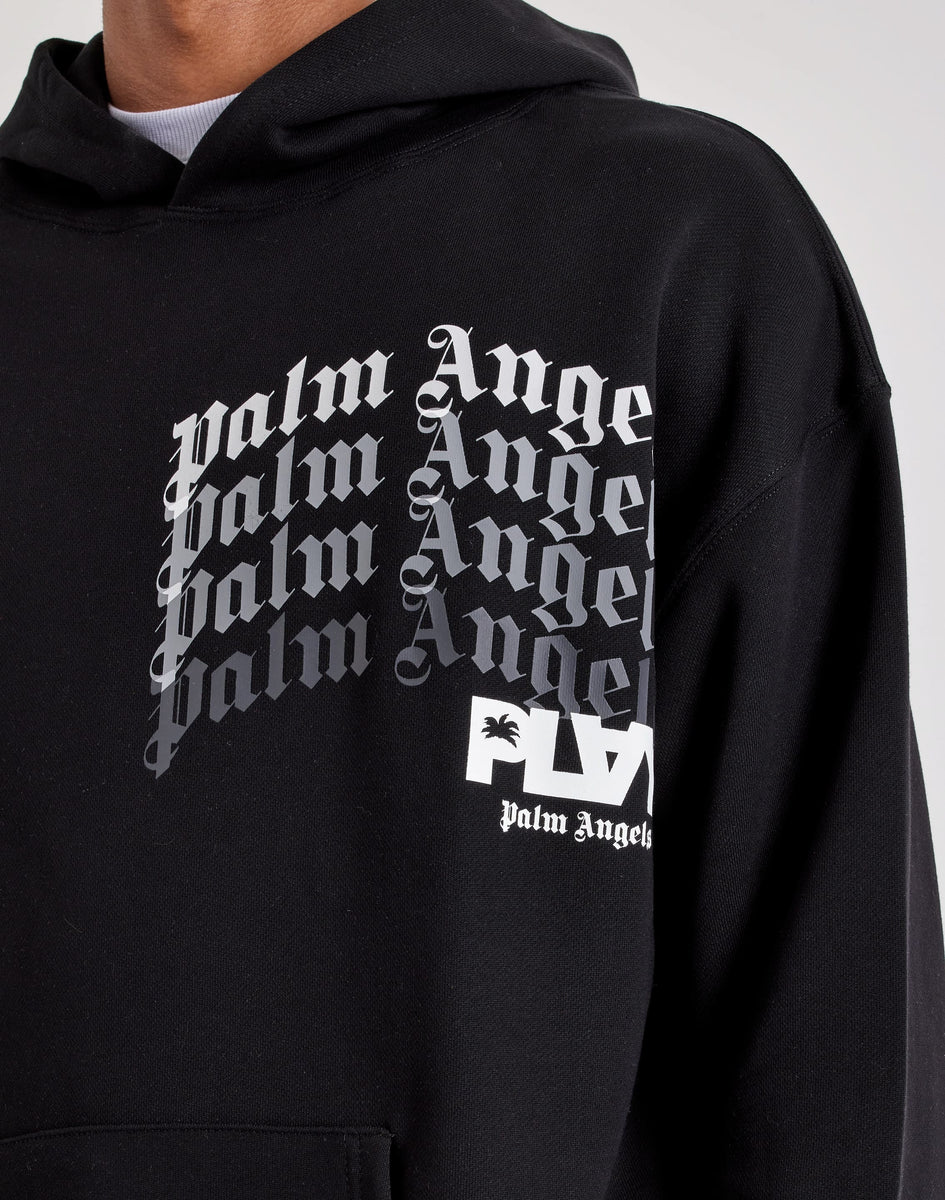 Palm Angels イーグルプリント オーバー パーカ PLAY Palm Angels Repeating Logo Fleece Hoodie – DTLR