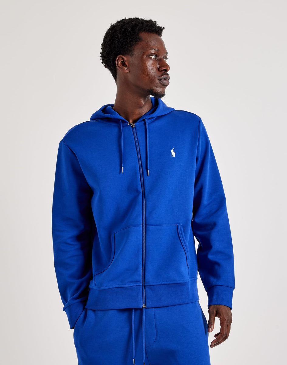 Polo Ralph Lauren Double-Knit Full-Zip Fleece Hoodie – DTLR