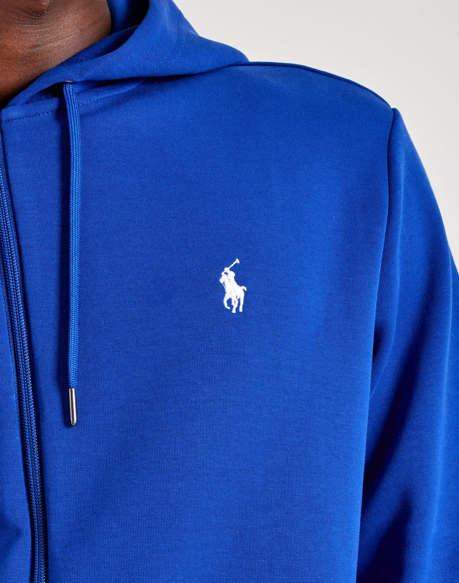 Polo Ralph Lauren Double-Knit Full-Zip Fleece Hoodie – DTLR