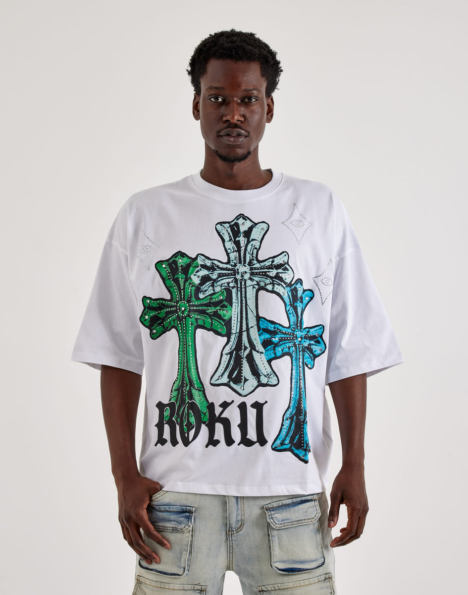 Roku Studio Cross Diamond Tee – DTLR