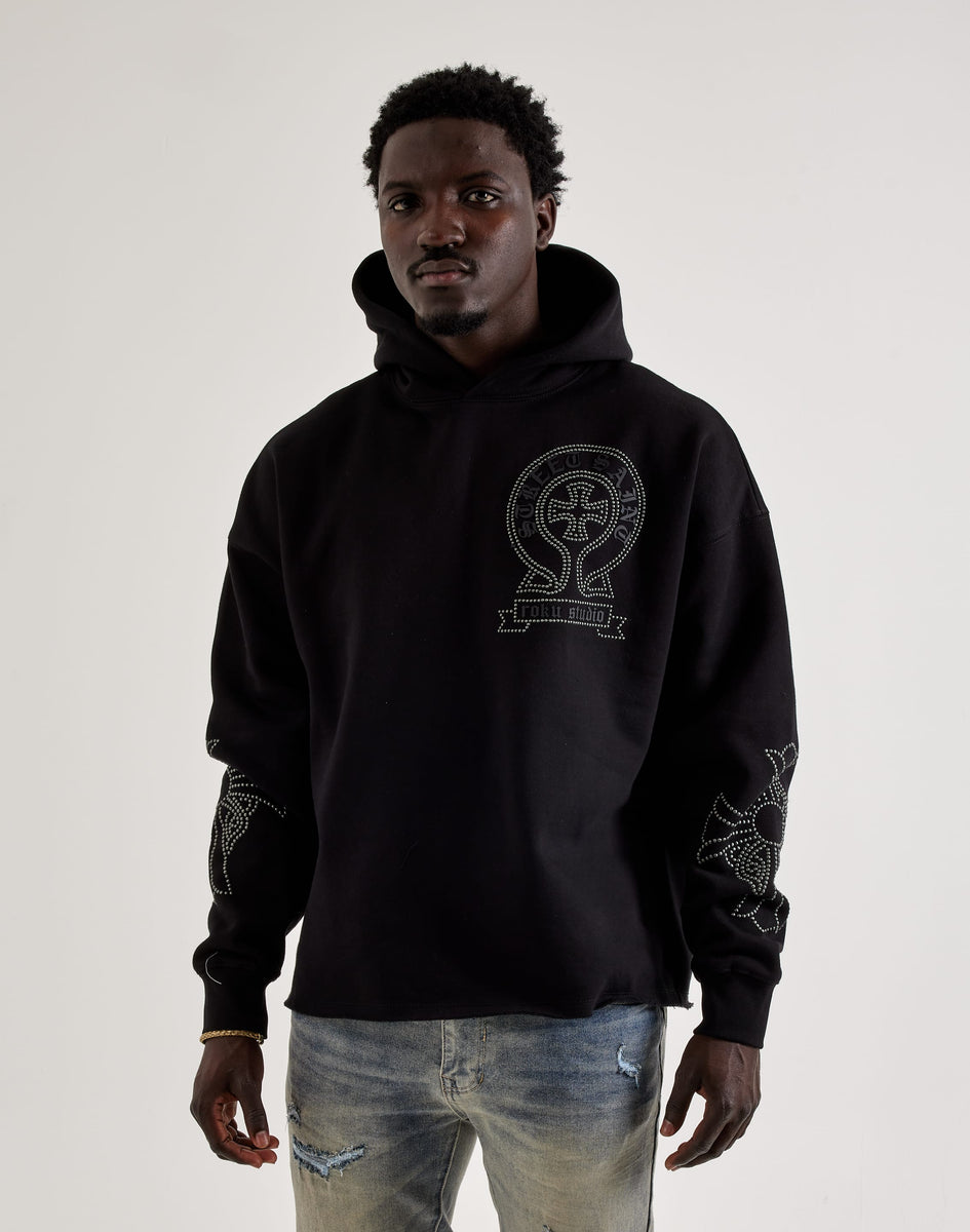 最終価格　roku HOODIE PULLOVER 38 roku_RK5481926_20-_20BLK_M-