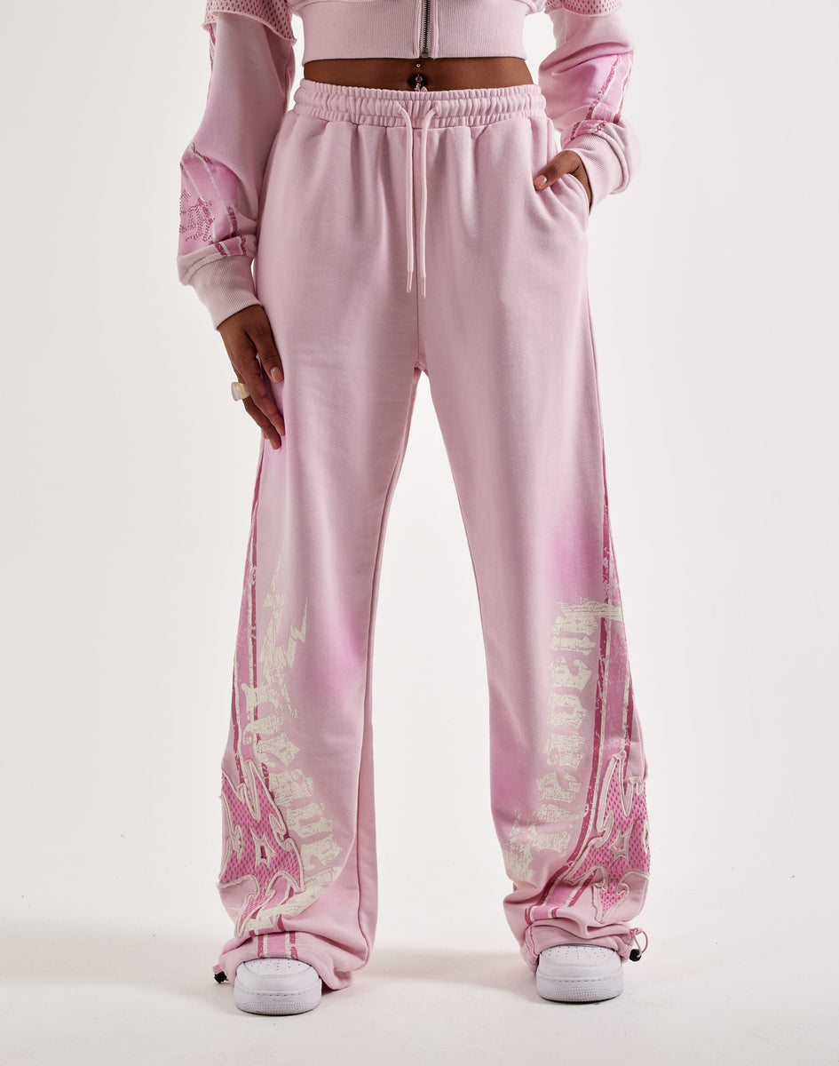 Smoke Rise Wide-Leg Fleece Sweatpants – DTLR