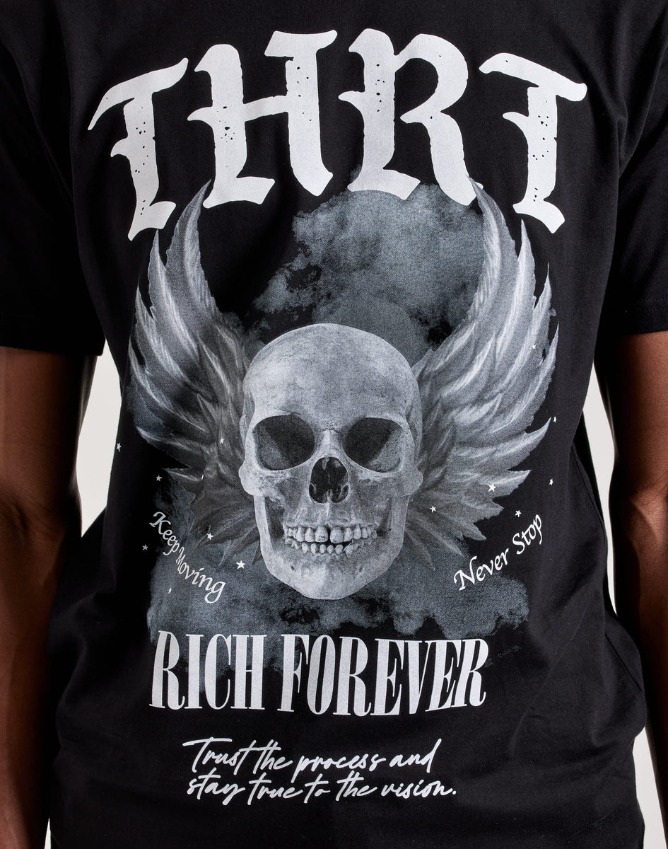 THRT Donovan Skull Rich Forever Tee – DTLR