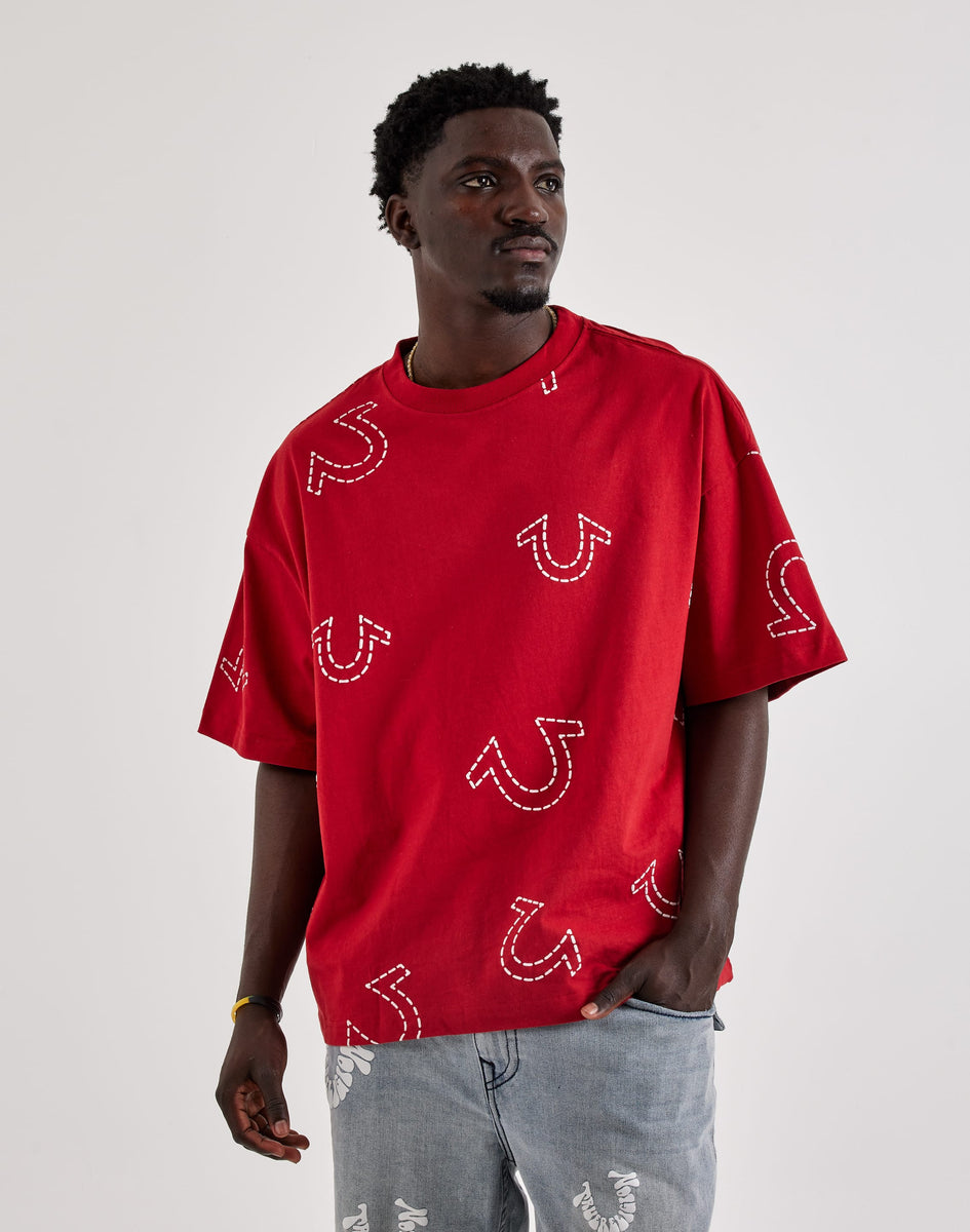 True Religion Horseshoe Oversized Tee – DTLR