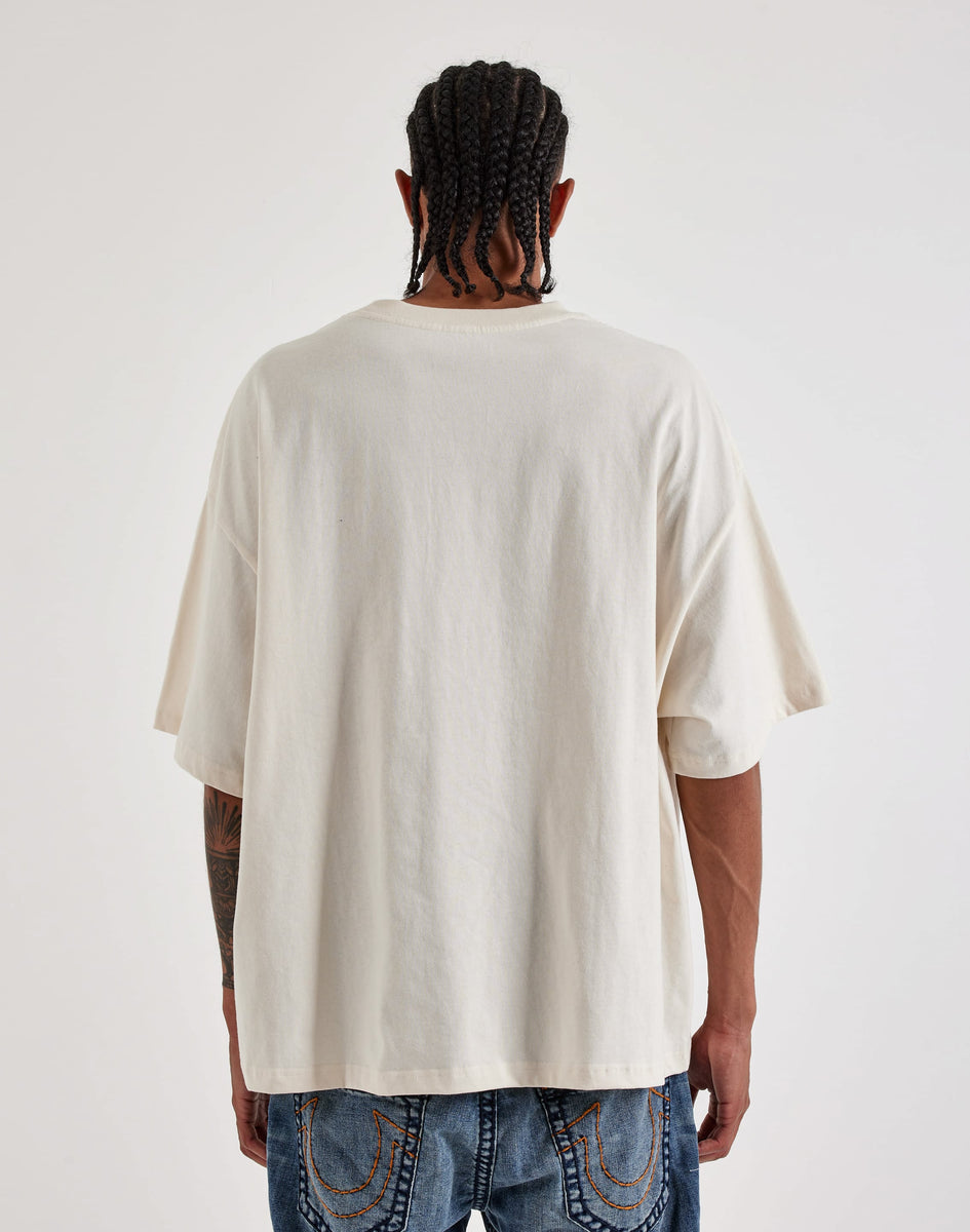 True Religion Oversized Big Logo Buddha Tee – DTLR