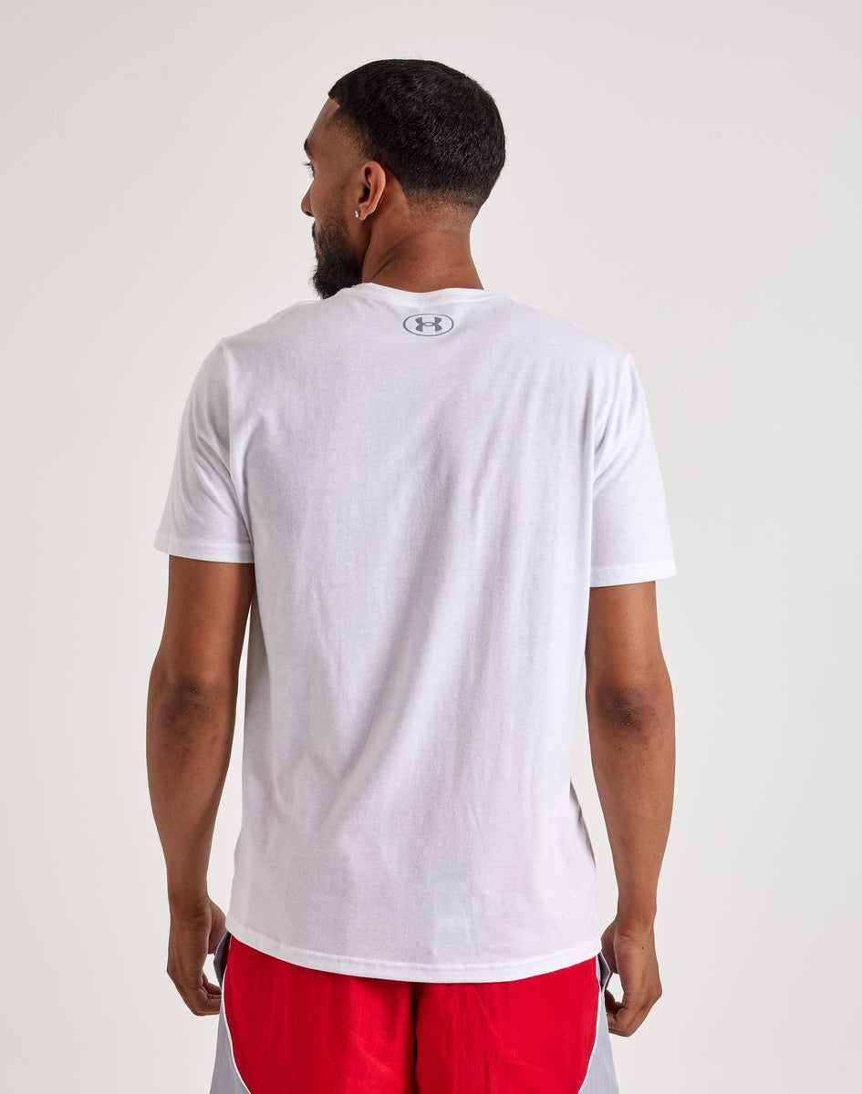 タシロ UNDER ARMOUR ホワイトTシャツ XL NWT Under Armour CoolSwitch Hidden Print WHITE Training T-shirt