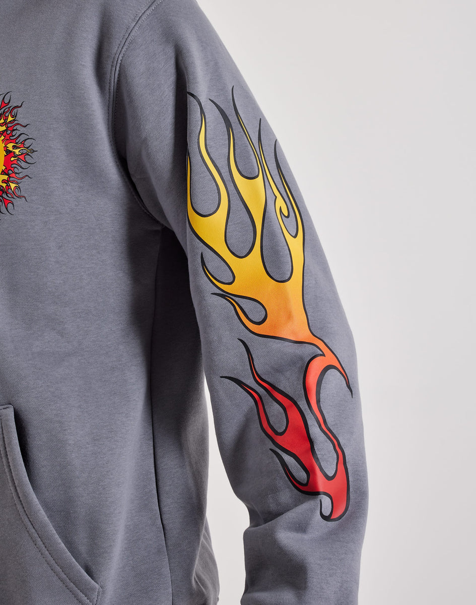 Von Dutch Flame Logo Fleece Hoodie – DTLR