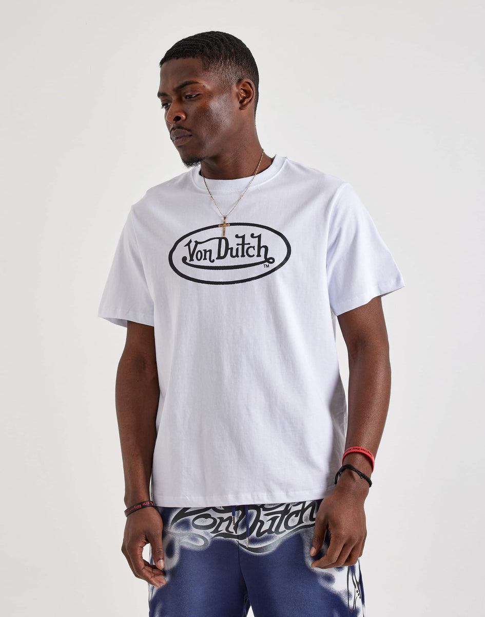 Von Dutch Motorsport Flame Tee – DTLR
