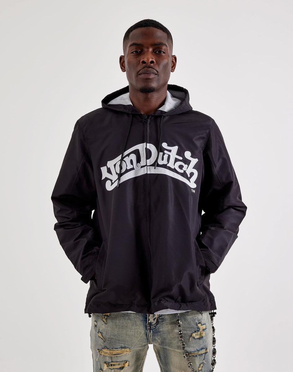 Von Dutch Hooded Windbreaker Jacket – DTLR