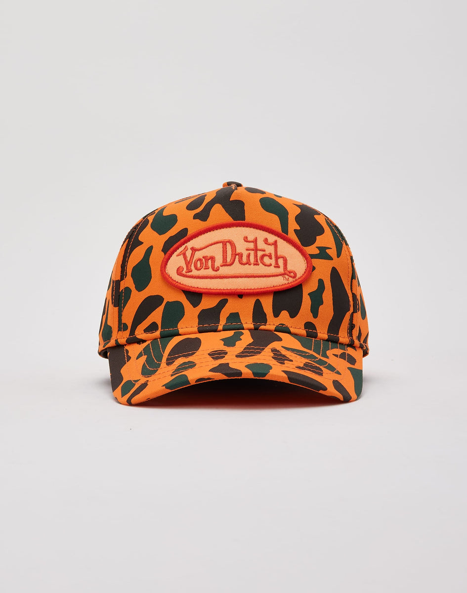 Von Dutch Camo Hat VDHT242-803 - Snapback Trucker Cap - DTLR