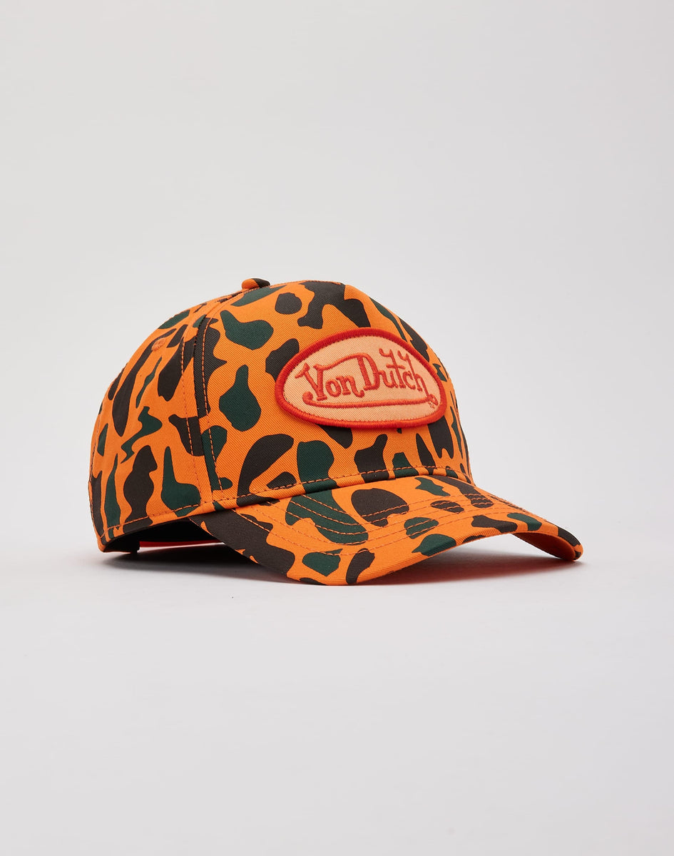 Von Dutch Camo Hat VDHT242-803 - Snapback Trucker Cap - DTLR
