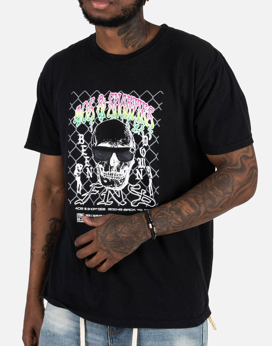 40s & Shorties SKULL TEE – DTLR