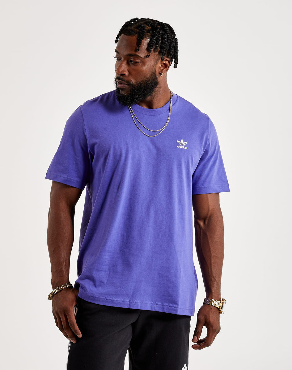 adidas lilac t shirt