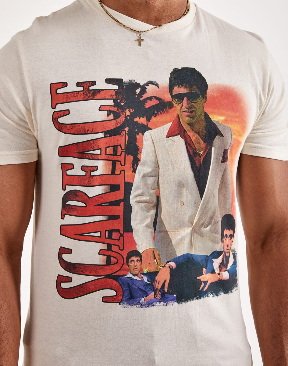 SCARFACE ハーフデニム SP X SCARFACE DENIM PAISLEY MENS LIFESTYLE JACKET. TONY MONTANA