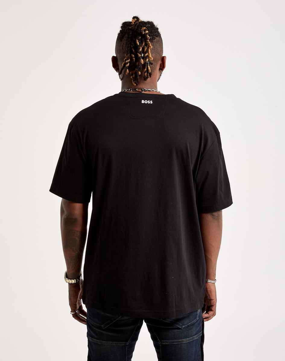 BOSS Men's Rn Beach T-Shirt - Organic Cotton Crew Neck Tee In Multiple Colors