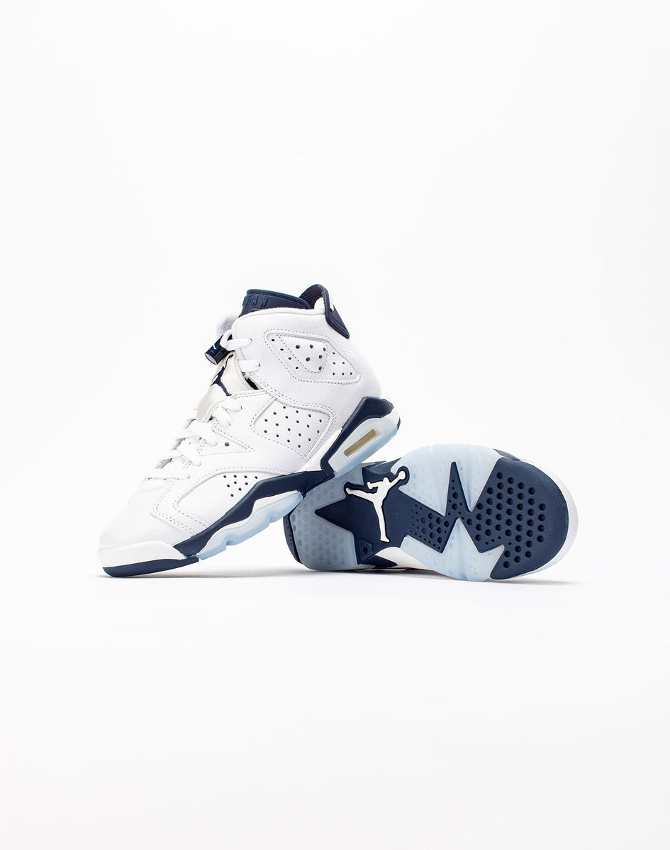navy blue jordan retro 6