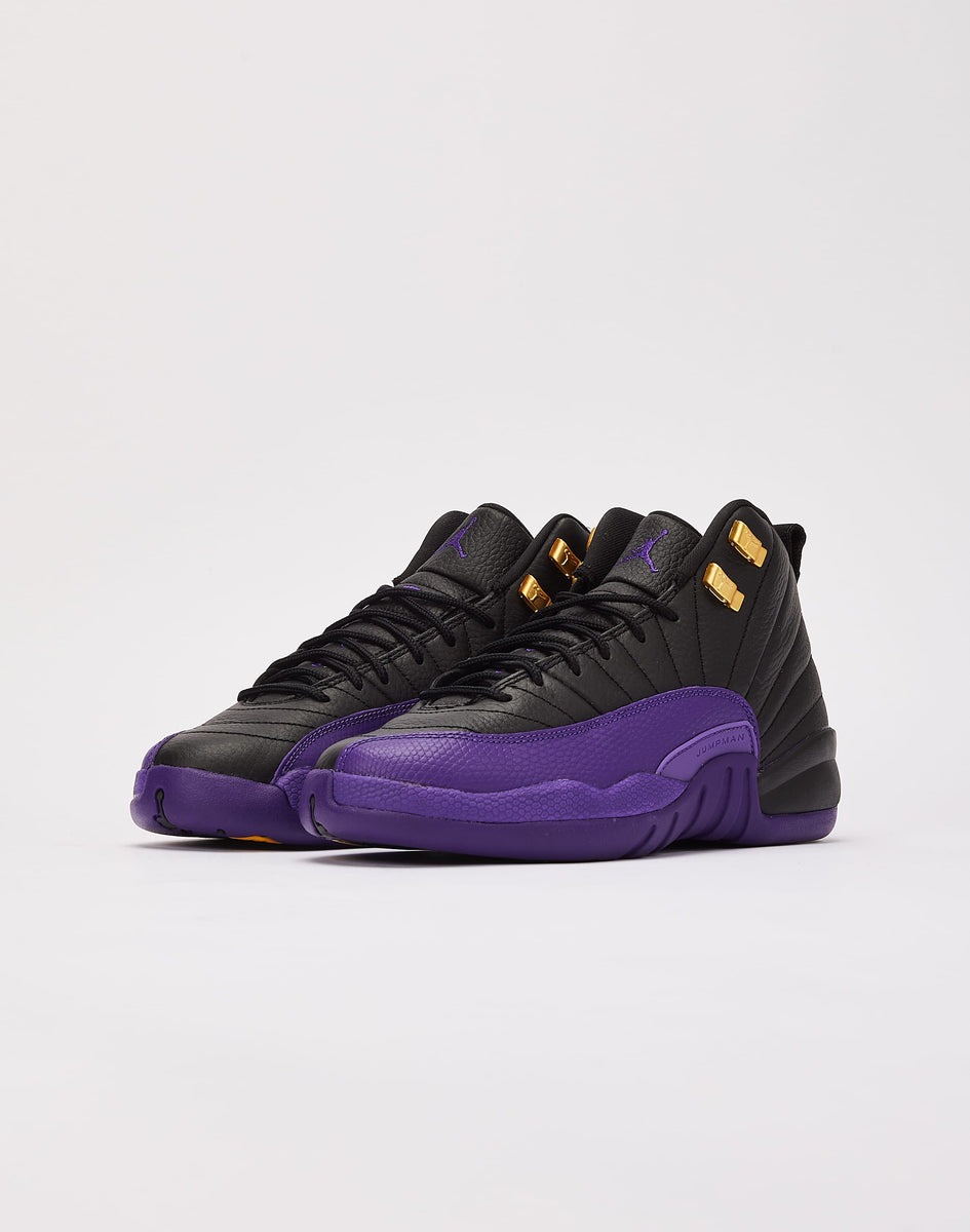 purple air jordans 12