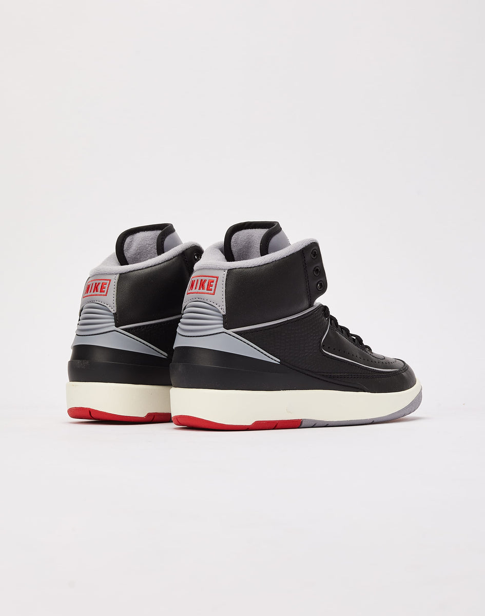 靴 Nike Air Jordan Retro Black Cement 27cm Jordan DQ8562-001 Air Jordan 2 Retro Black Cement Grade