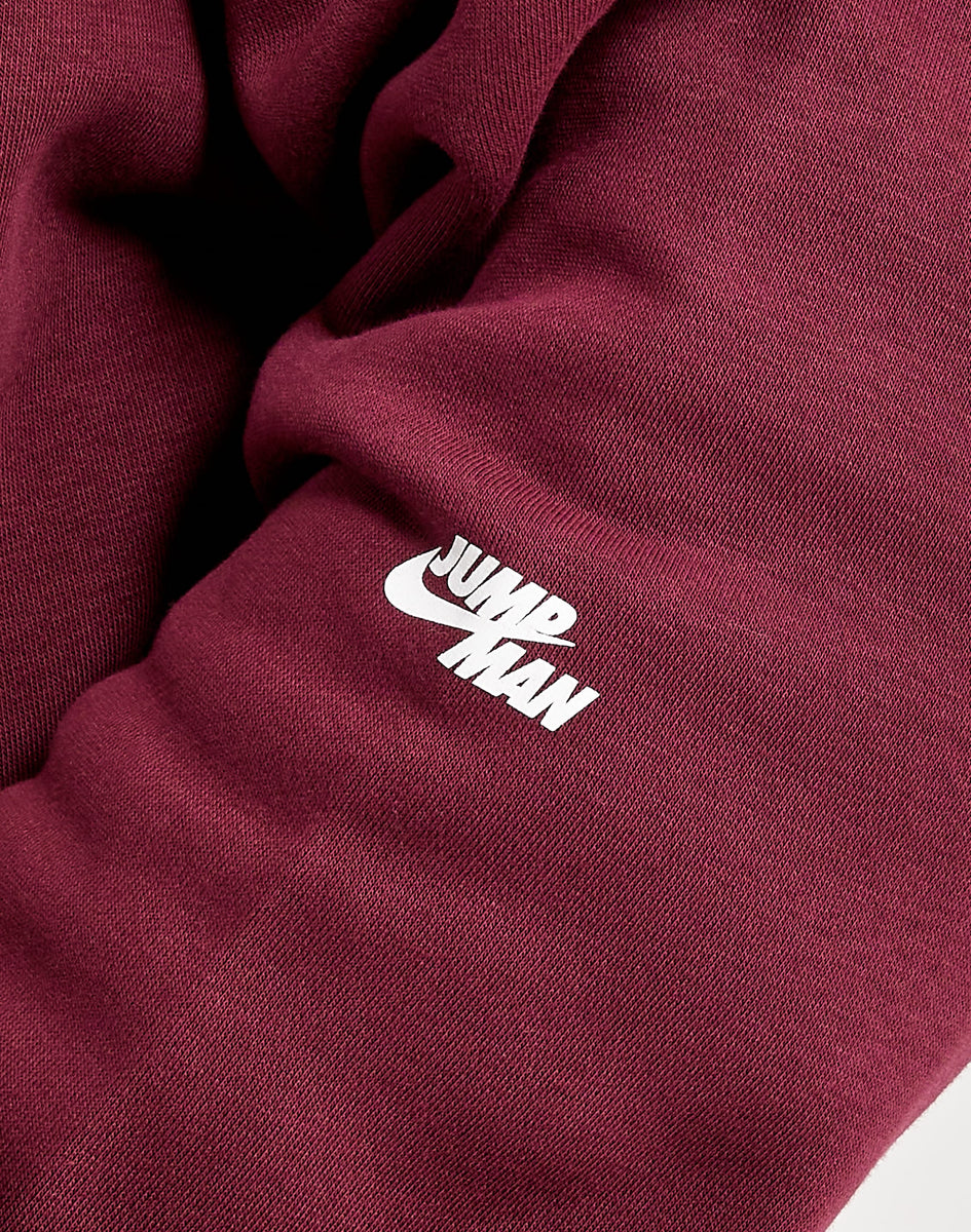 jordan hoodie burgundy