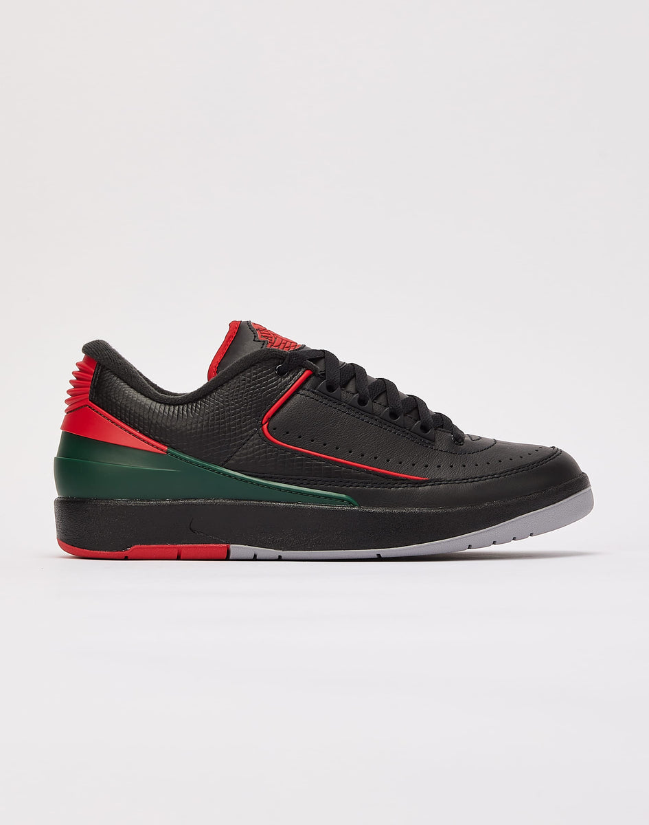 AIR JORDAN 2 RETRO LOW ブラック/レッド/グリーン Jordan-DV9956-006-