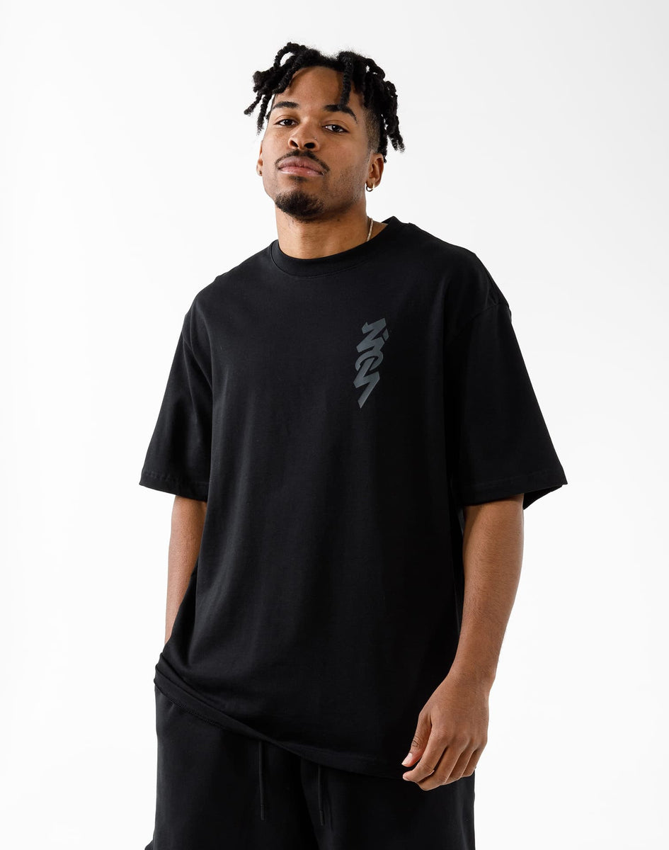 ZION グラフィックプリント Tシャツ XL 黒 Jordan_DJ5877-010_M-