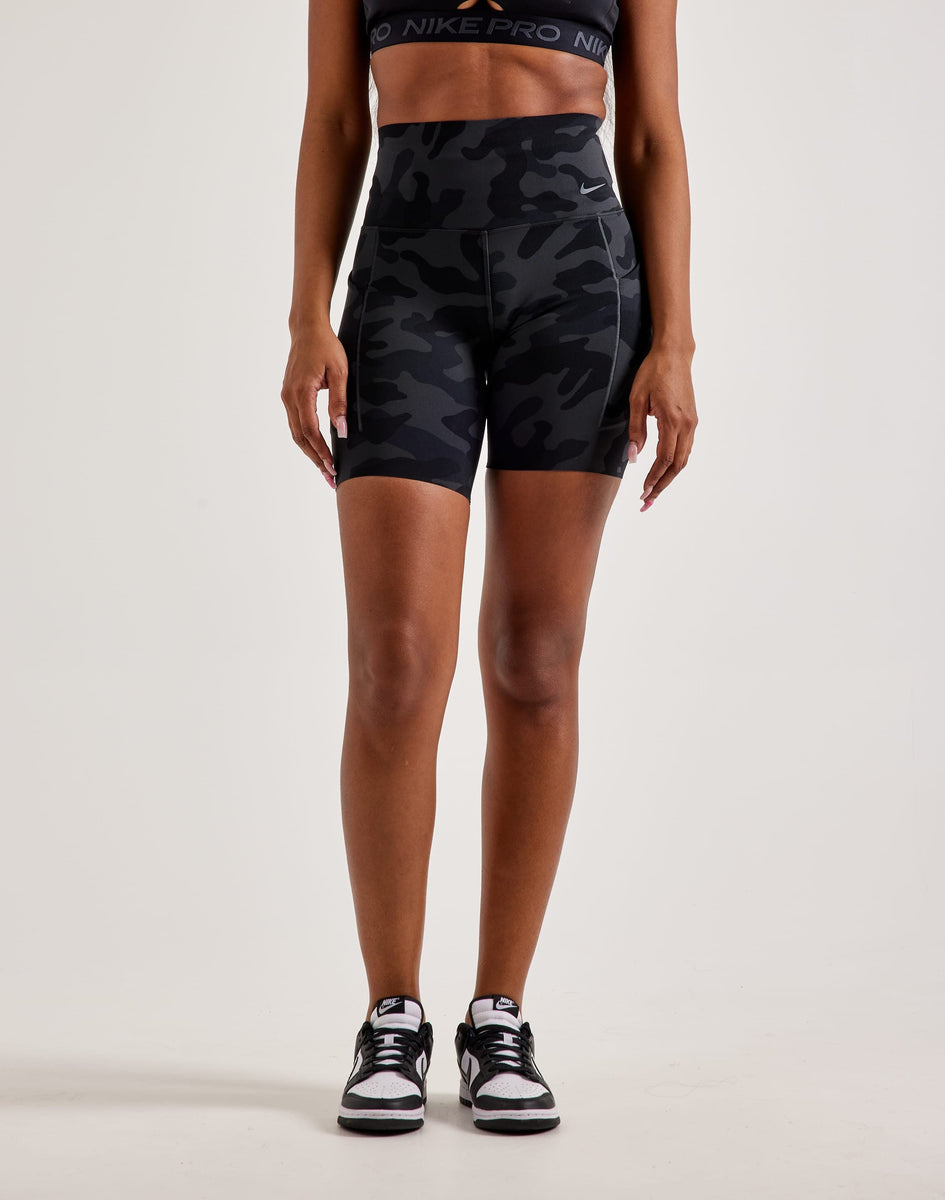 women's nike pro camo shorts