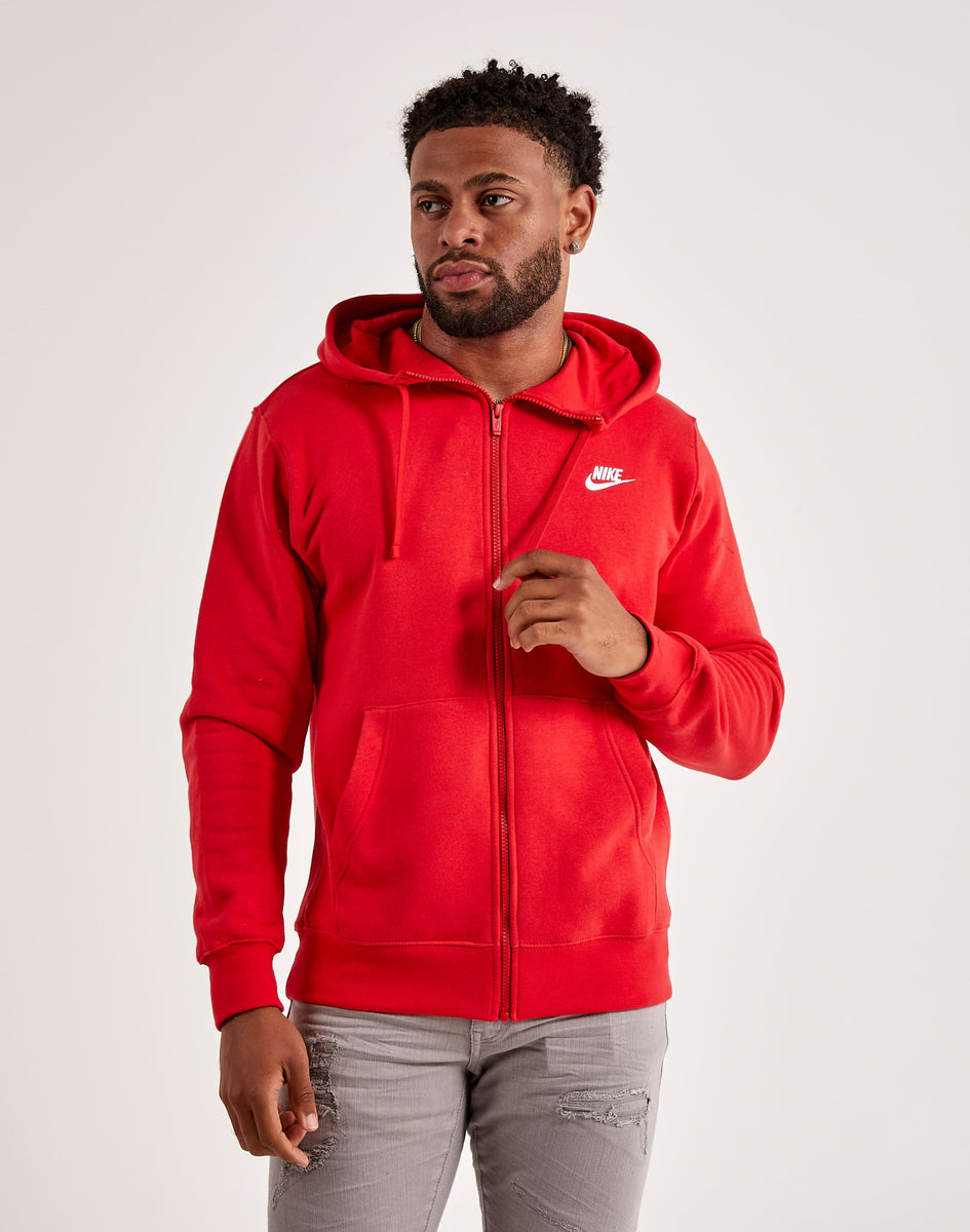Nike Club Fleece Full-Zip Hoodie – DTLR - Main Image