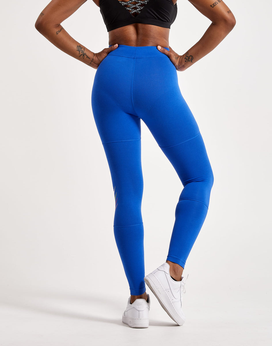 Nike Women's Sportswear Essential High-Waisted JDI Leggings-Blue - Hibbett