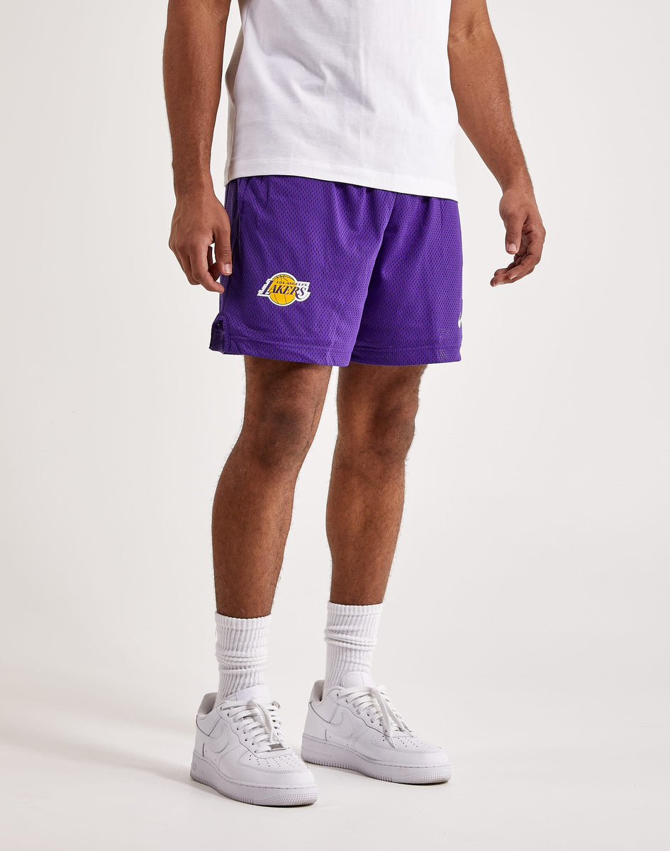 קנו איביי  Nike Mens Shorts Los Angeles Lakers NBA City Edition