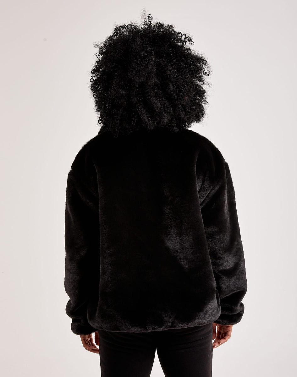 Nike Faux Fur Jacket â DTLR