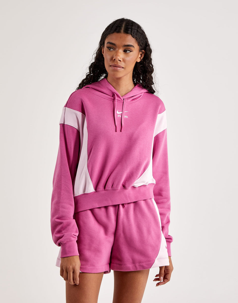 Nike cropped oversized hoodie Clearance