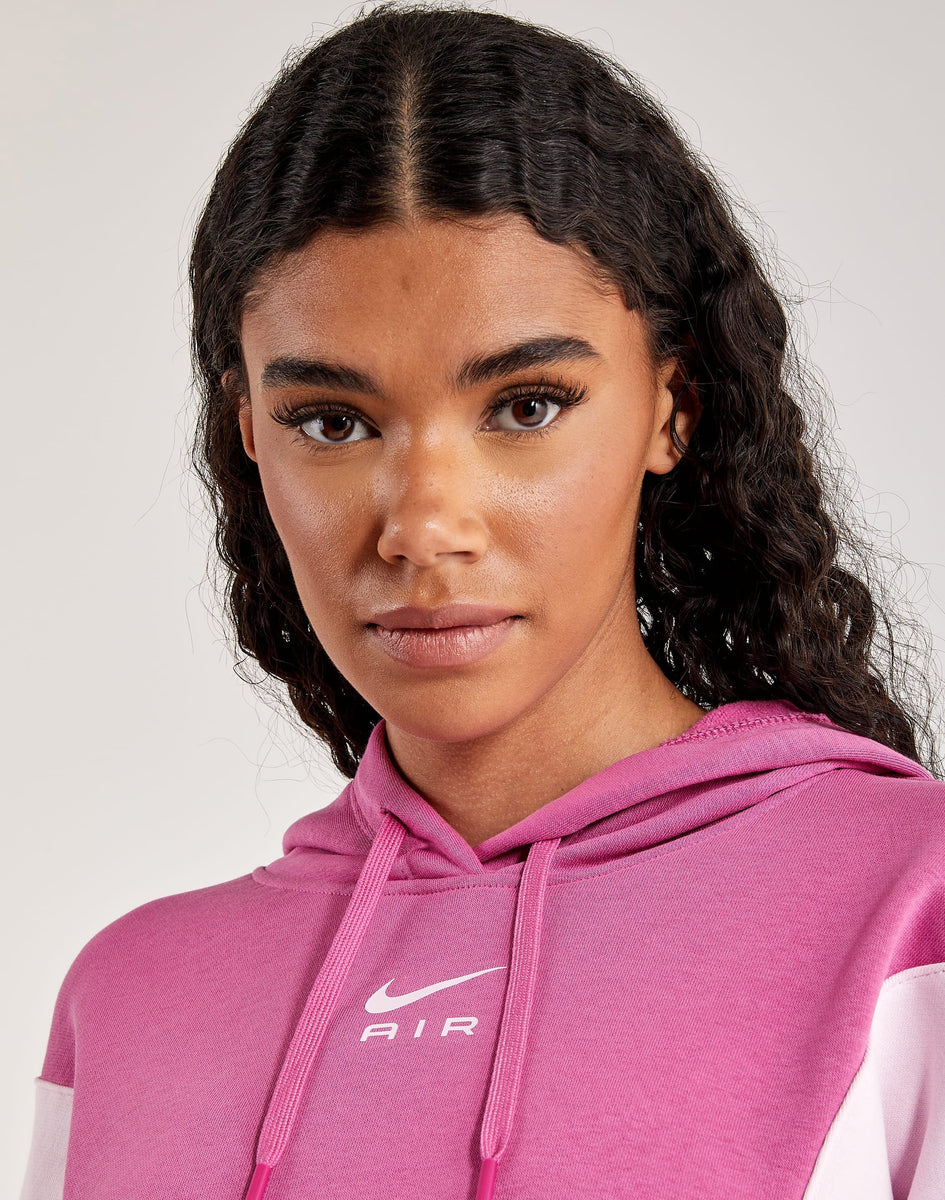 Nike cropped oversized hoodie Clearance