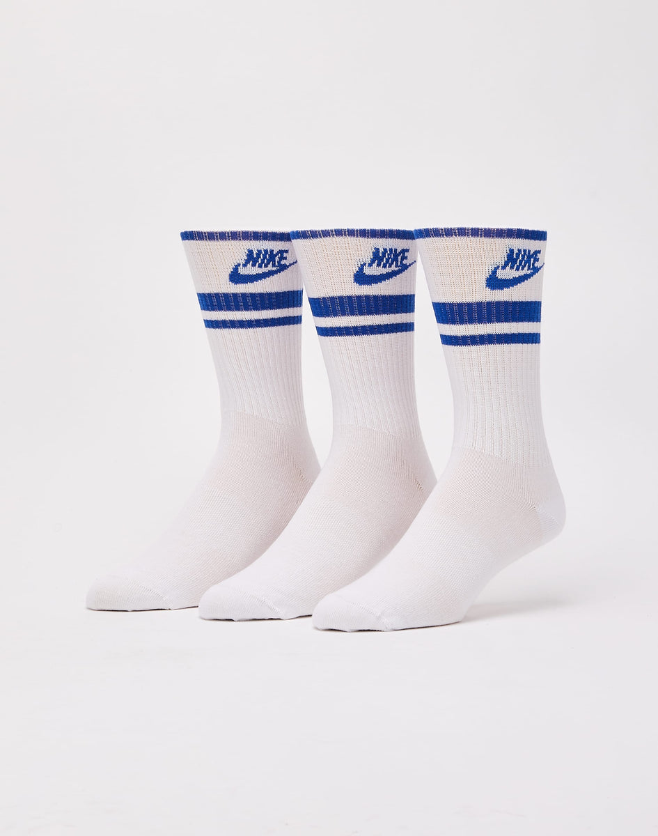 nike striped crew socks