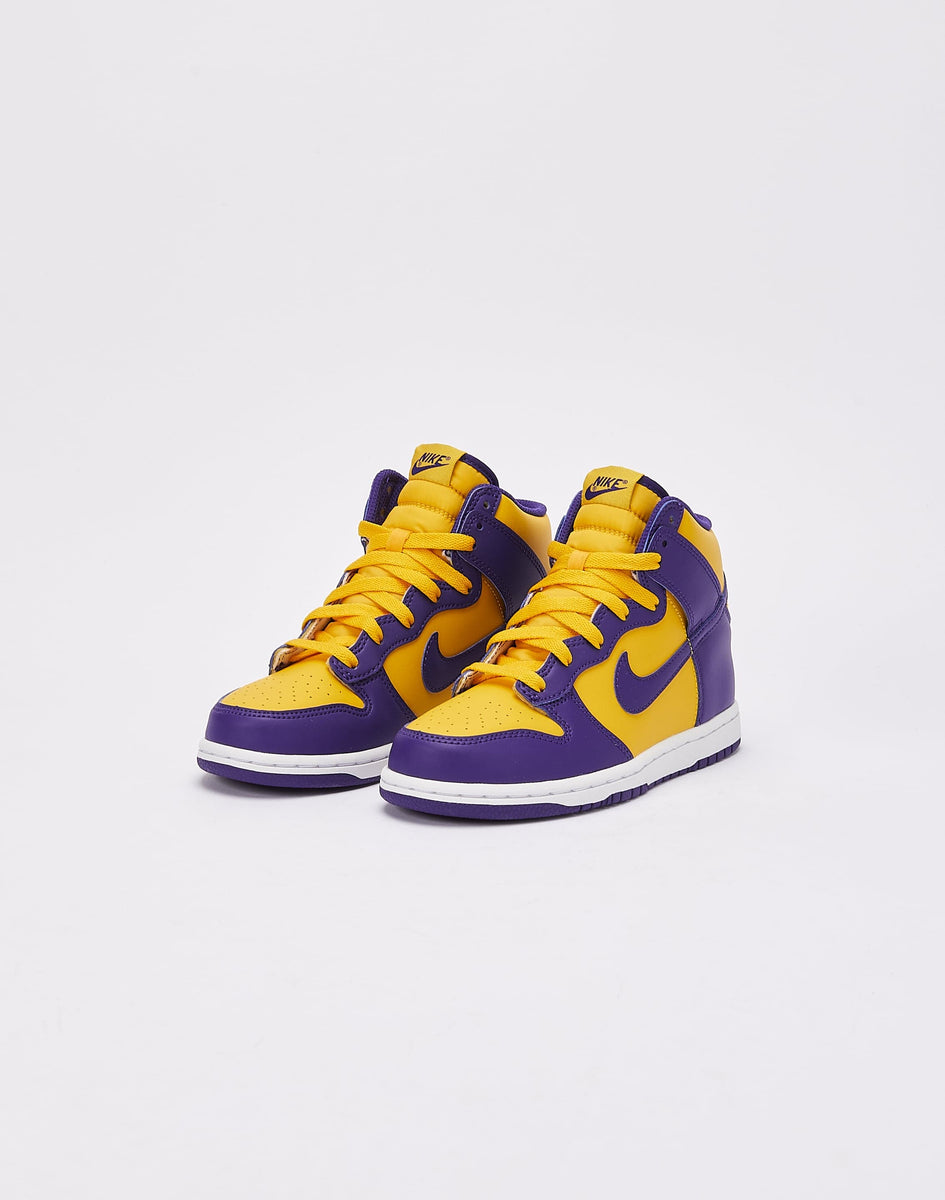 nike dunk high lakers