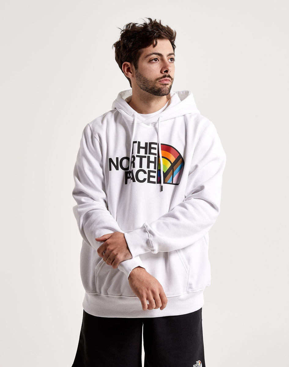 the north face rainbow sweatshirt